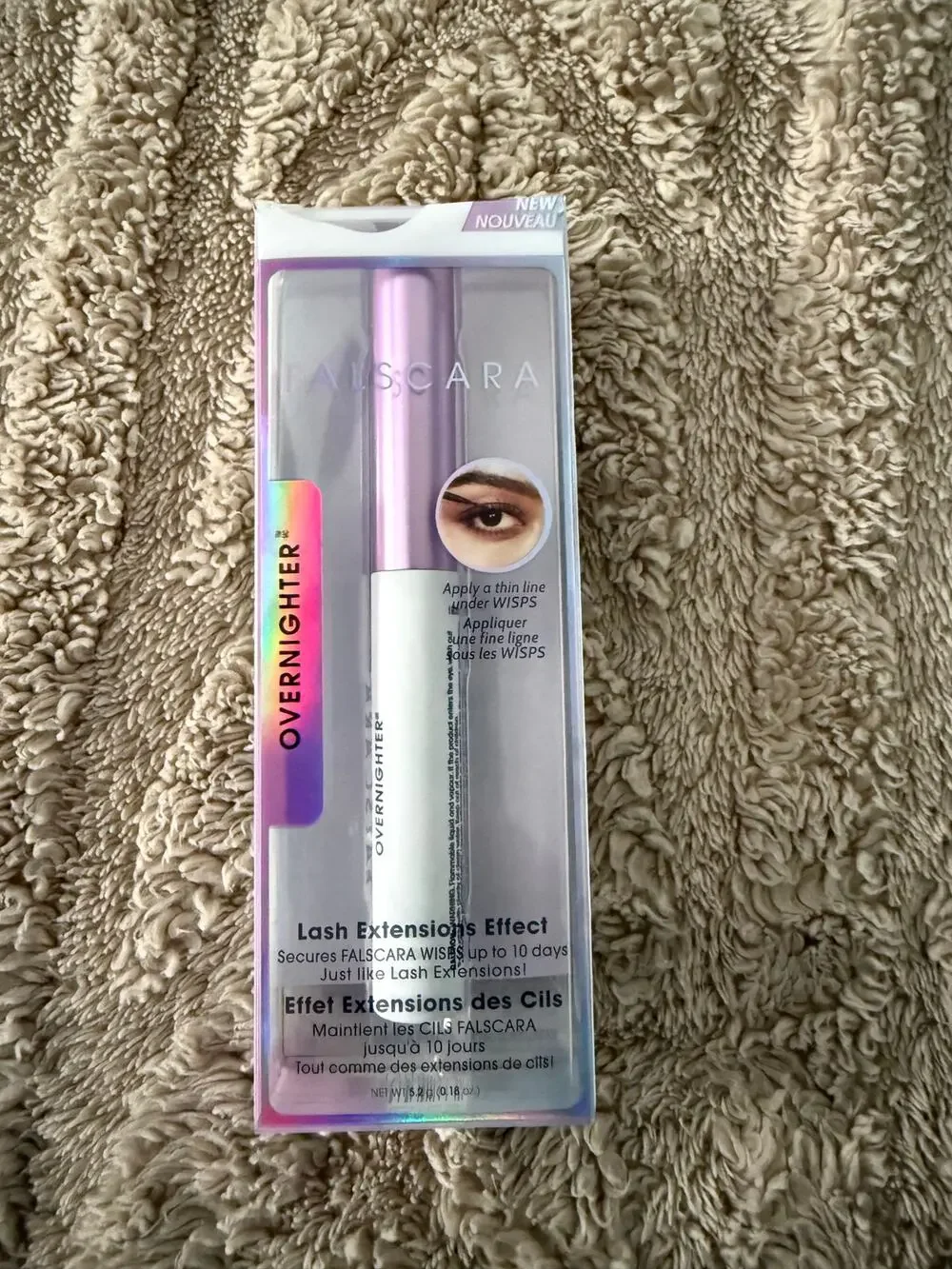 KISS Falscara Overnight Lash Sealer 0.18 oz New Sealed Lash Extension Effect